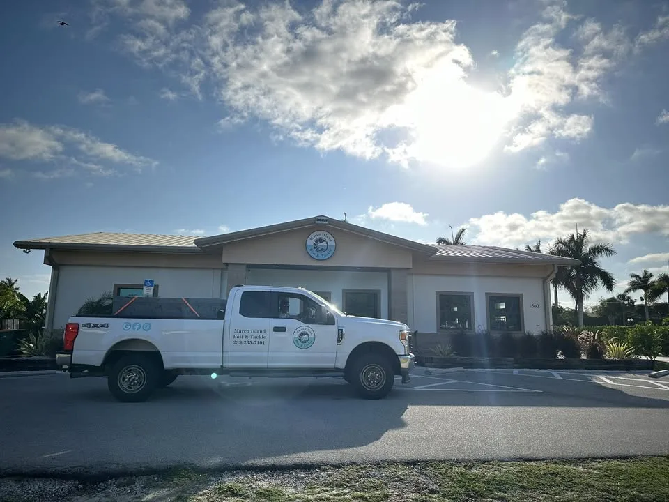 The shop with its truck out front